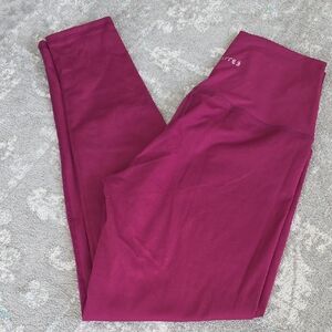 Barre3 Women's Burgundy Leggings
